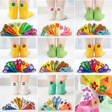 Kit with 5 Pairs of Fun Kids Socks -