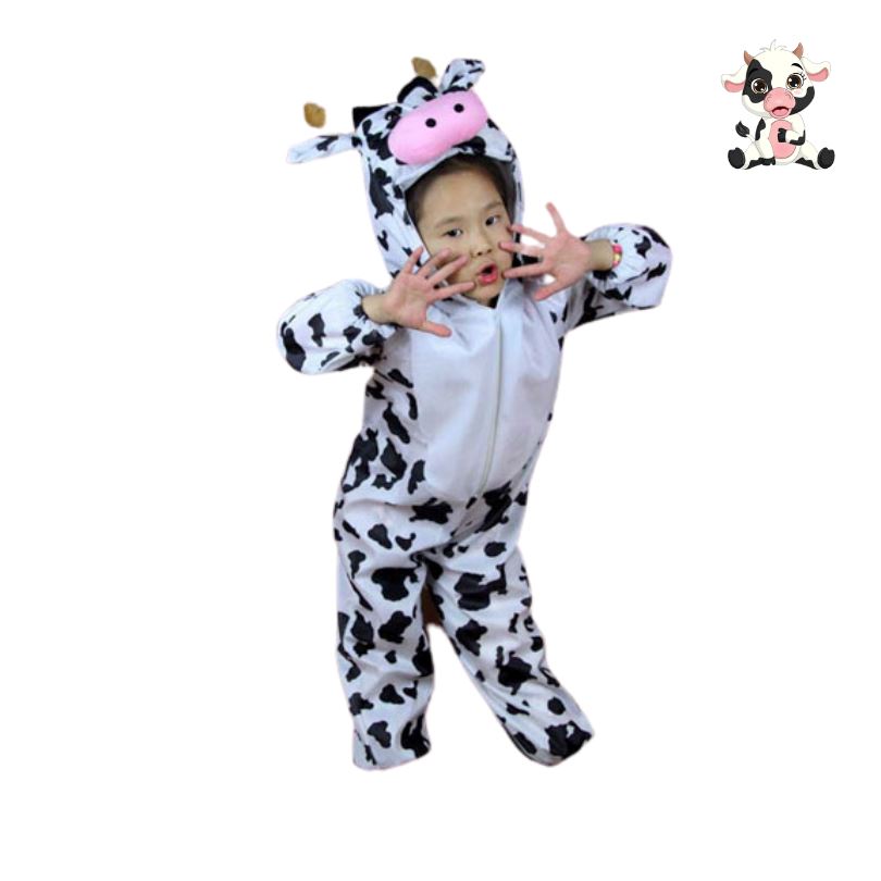 Kids Costume Animal Cow