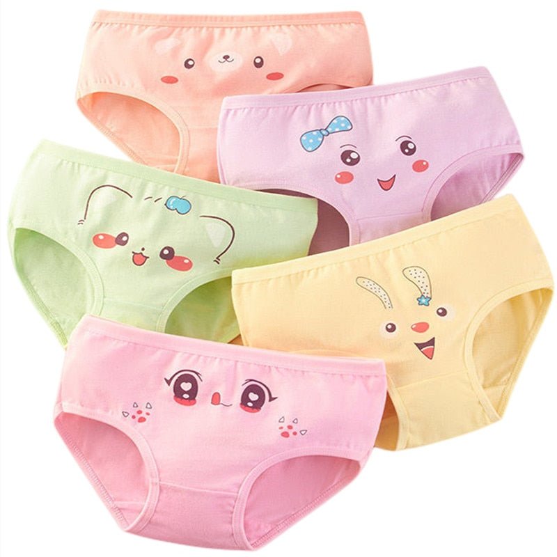 Kit with 4 or 5 Kids Panties -