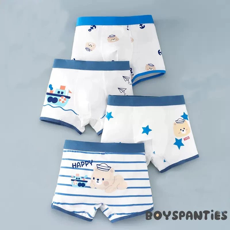 Set of 4 Kids Underwear -
