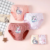 5-Pack of 100% Cotton Kids Panties