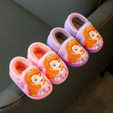 Kids slippers Princess Elsa and Princess Sofia
