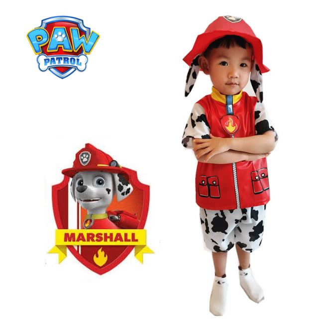 Paw Patrol Marshall Costume + Mask