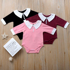 Body Casual Girl 3 opções de  cores - Tamanhos de 3 a 24 meses