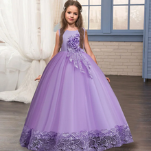 Carregar imagem no visualizador da galeria, Vestido Formal Infantil Dama de Honra e Baile
