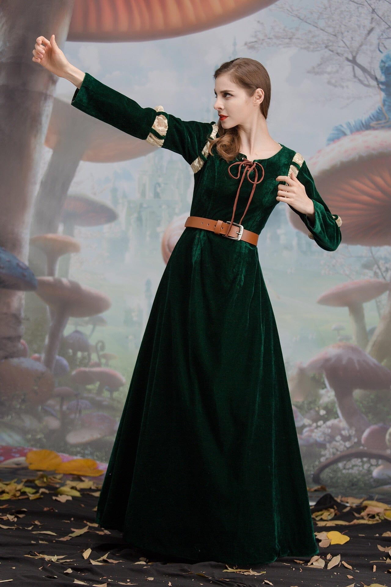 Merida Brave Deluxe Costume Dress – Adult Cosplay