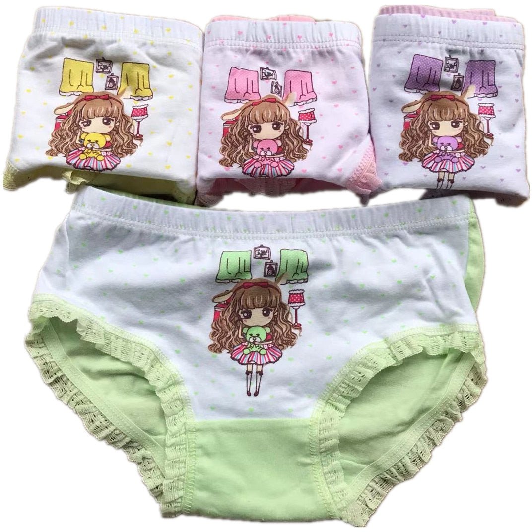 Kit with 4 or 5 Kids Panties -