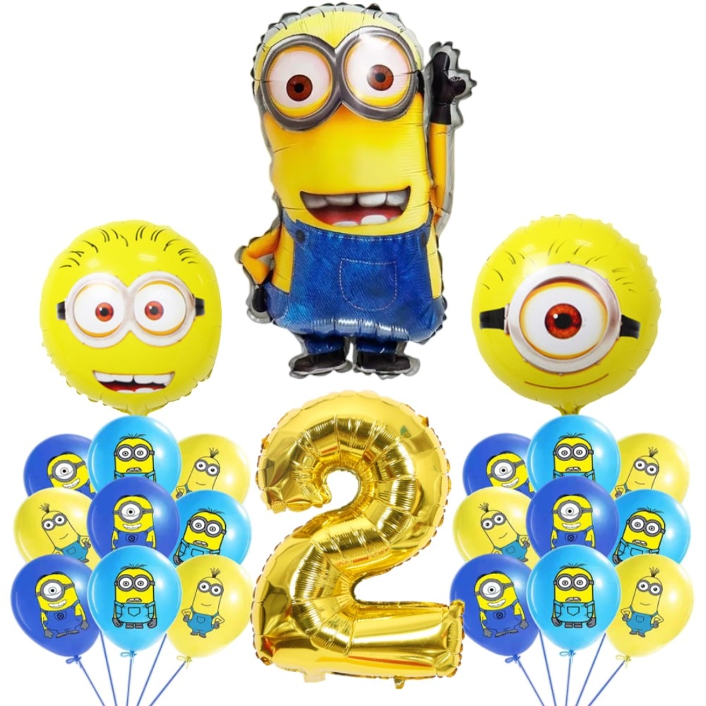 Minions Birthday Party Balloon Kit