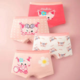 Set of 4 Boxer Briefs 100% Cotton