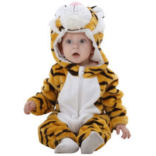 Upload image to gallery viewer, Children's Tiger Animal Onesie Costume 
