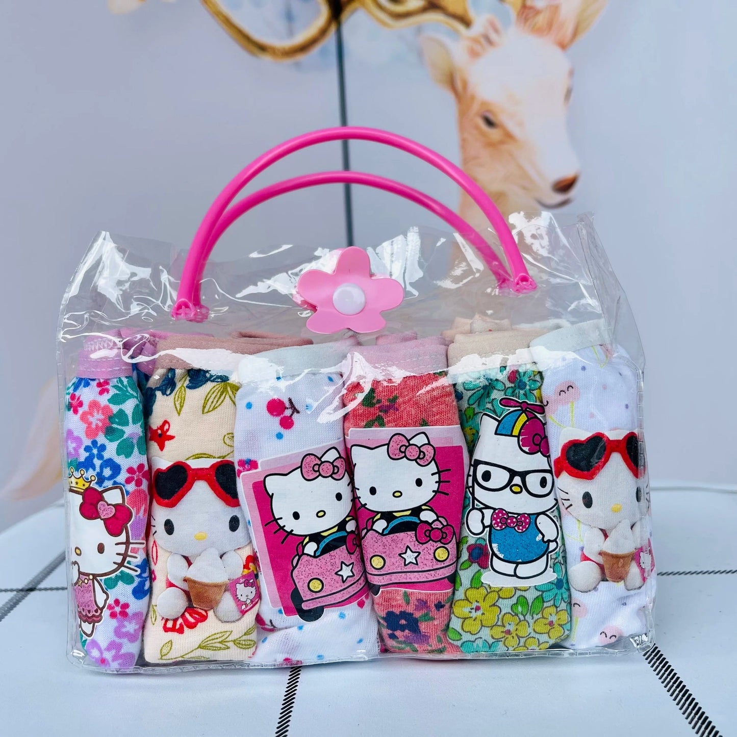 Small bag with 6 Kids panties – Various themes