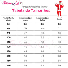 Carregar imagem no visualizador da galeria, Fantasia Infantil Papai Noel Menino
