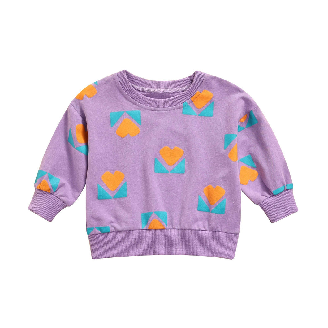 Blusa Infantil Corações