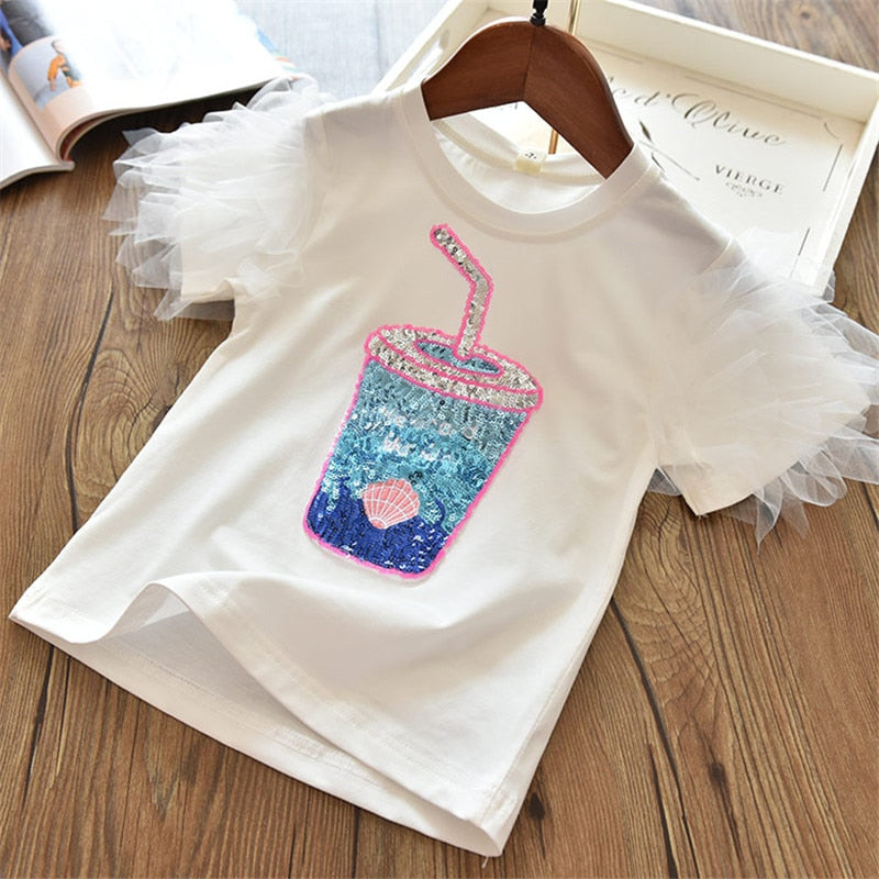 Blusa Infantil Feminina T-Shirt