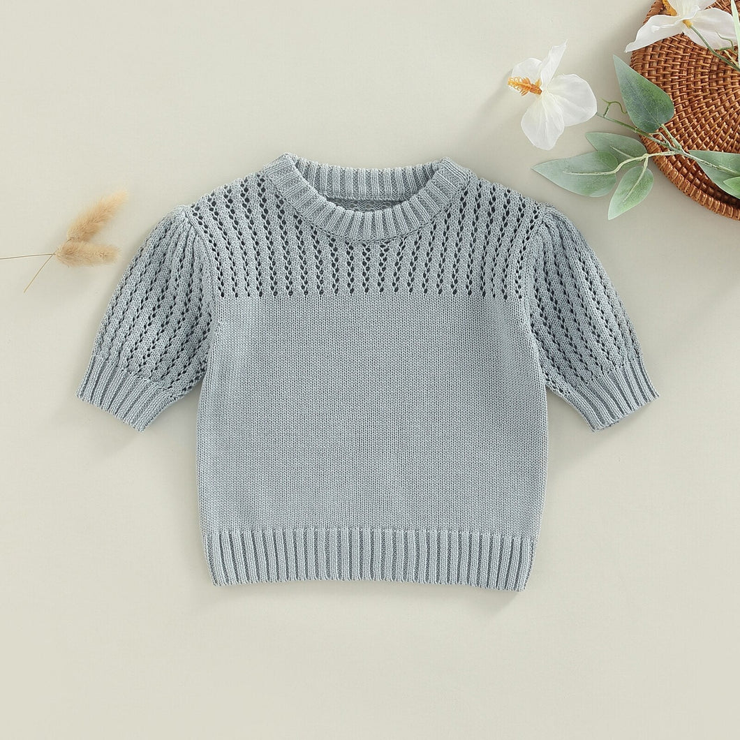 Blusa Infantil Tricô