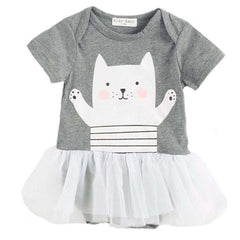 Body Infantil Feminino Gatinha