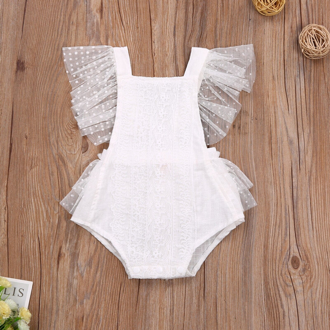 Body Infantil Encanto com Tule