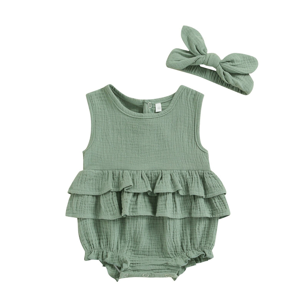 Body Infantil Feminino Babadinhos + Faixa