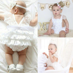 Body Infantil Feminino Branco