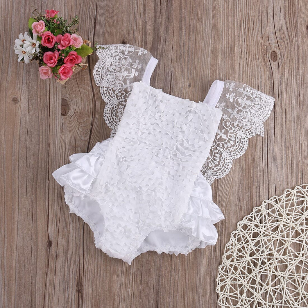 Body Infantil Feminino Branco