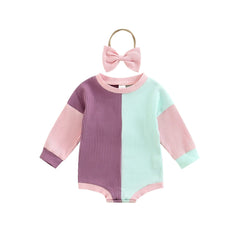 Body Infantil Feminino Duo Color + Faixa