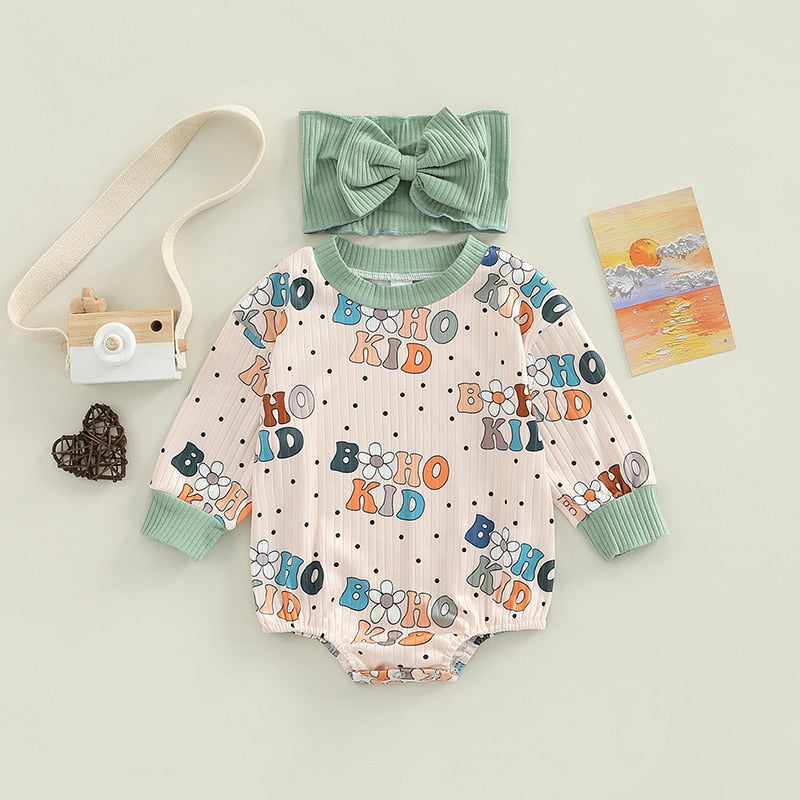 Body Infantil Feminino Estampas + Faixa