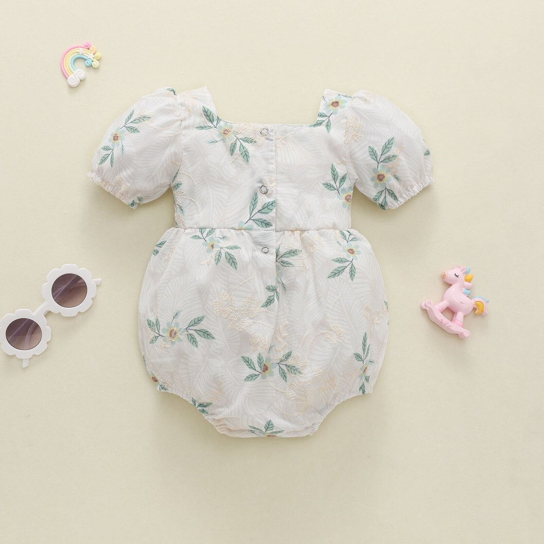 Body Infantil Feminino Floresta