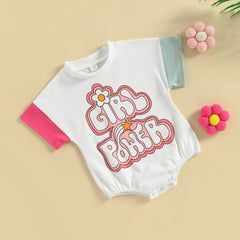 Body Infantil Feminino Girl Power