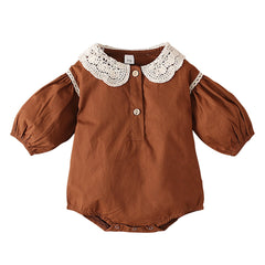 Body Infantil Feminino Gola Detalhes