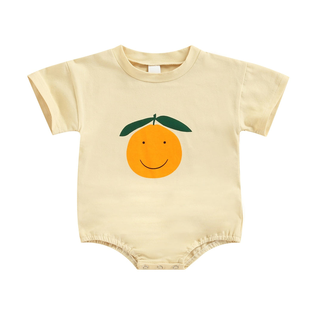 Body Infantil Feminino Laranjinha