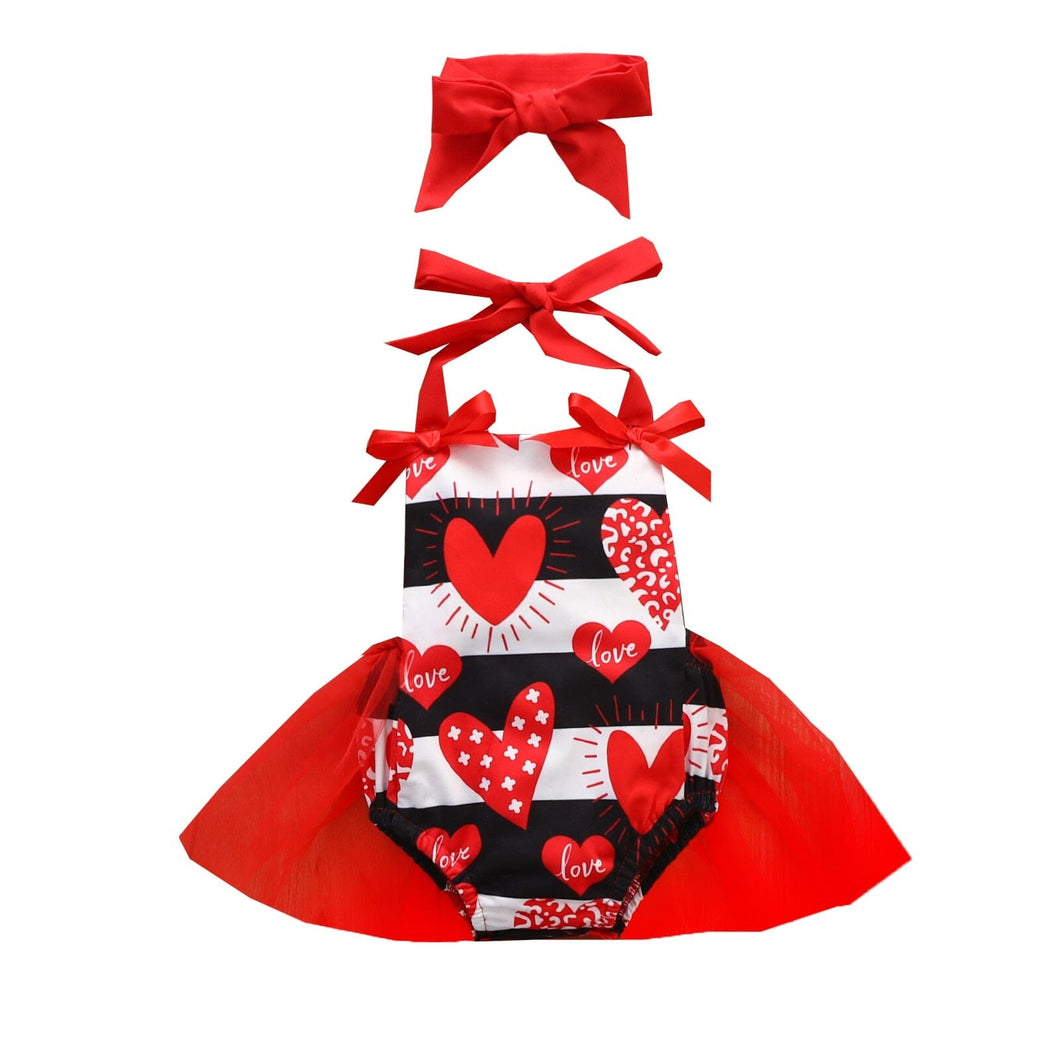 Body Infantil Feminino Love + Faixa