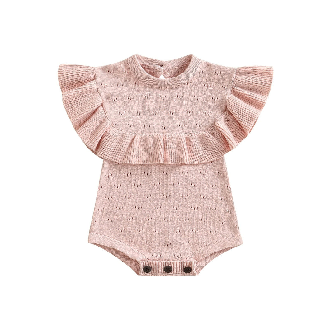 Body Infantil Feminino Manguinha Plissada