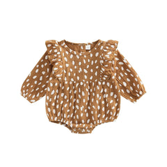 Body Infantil Feminino Pingos