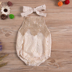 Body Infantil Feminino Rendado