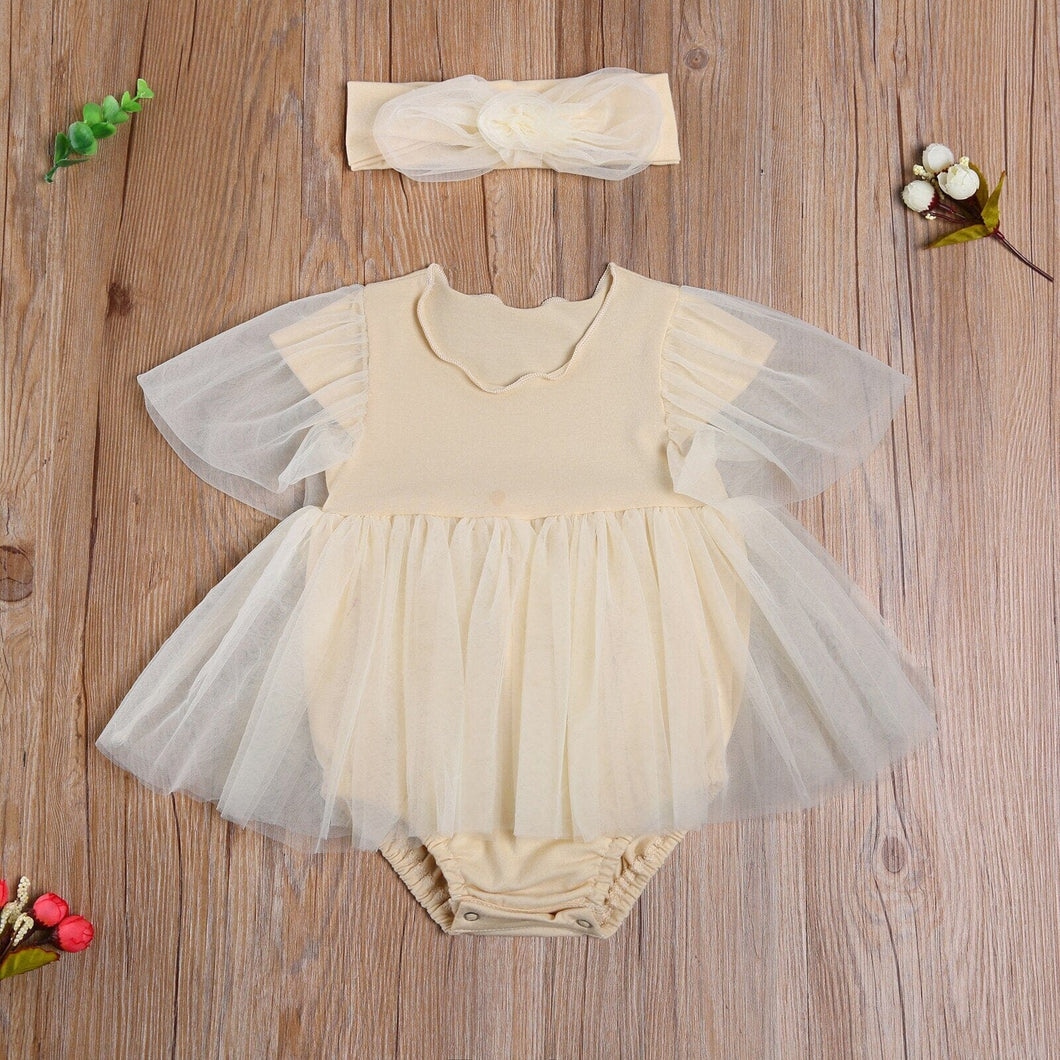 Body Infantil Feminino Tulezinho + Faixa