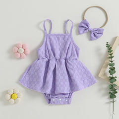 Body Infantil Feminino Verão + Lacinho