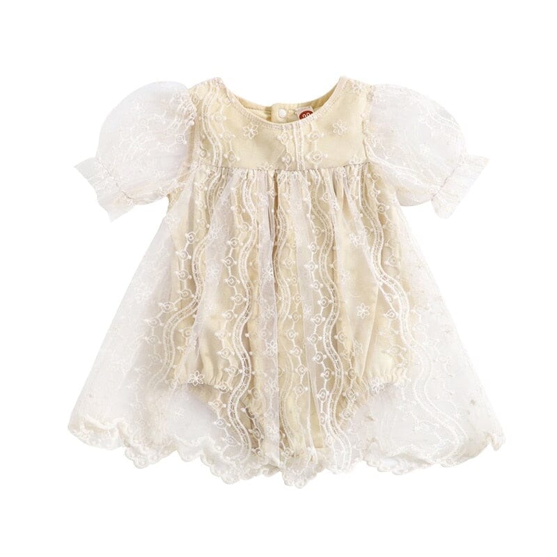 Body Infantil Feminino Vestidinho Tule