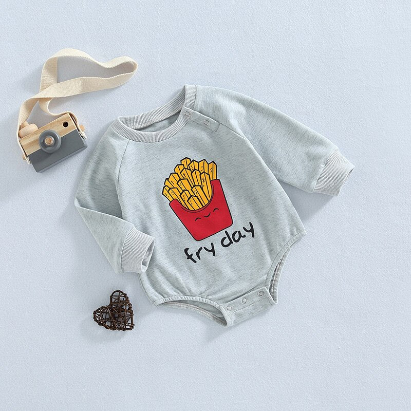 Body Infantil Masculino Batatinhas