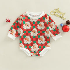 Body Infantil Papai Noel Feliz