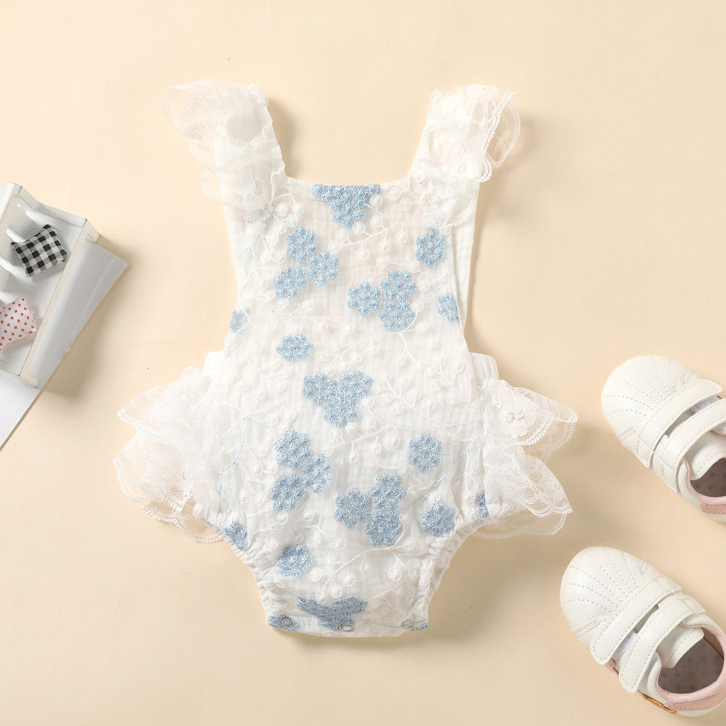 Body infantil Renda Detalhes