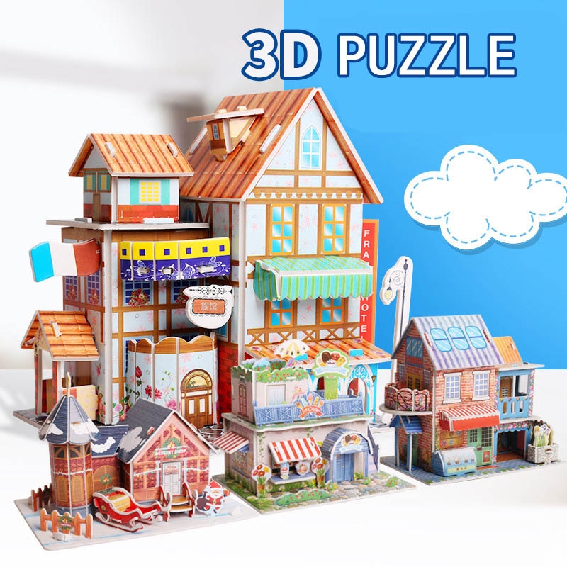 3D Jigsaw Puzzle – Playhouses
