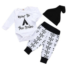 Carregar imagem no visualizador da galeria, Conjunto 3 Peças Triângulo - Tamanhos de 0 a 18 meses
