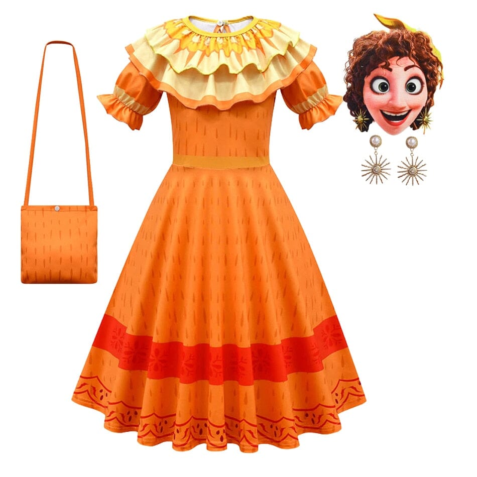Pepa Madrigal Costume Dress – Encanto – Full Set
