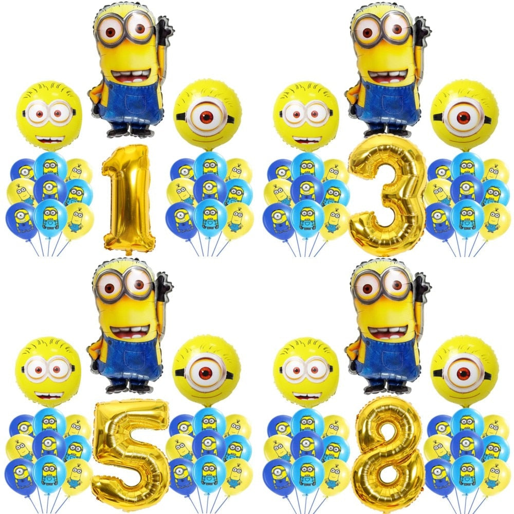 Minions Birthday Party Balloon Kit