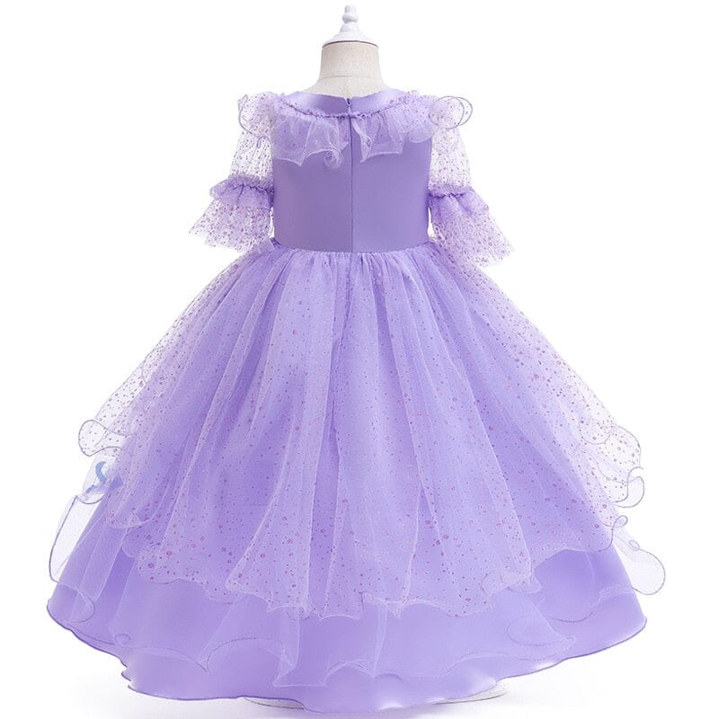 Vestido Fantasia Isabela Madrigal Super Luxo - Encanto