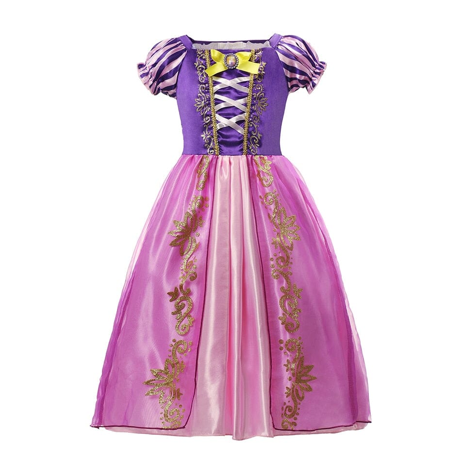 Vestido Fantasia Rapunzel Baile Real III