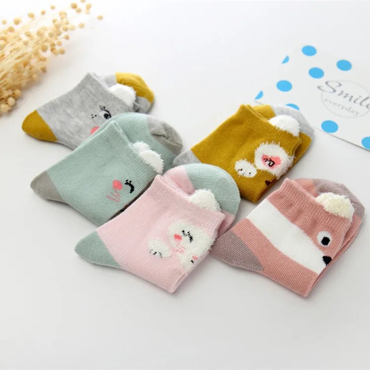 5 Pairs of Fox Socks 🦊