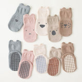 3 Pairs of Non-Slip Cartoon Socks