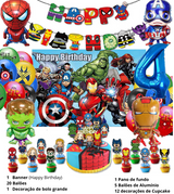 Avengers Birthday Decoration Kit
