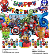 Avengers Birthday Decoration Kit